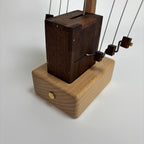 Ocean Majesty: Handcrafted Wooden Manta Ray Automaton